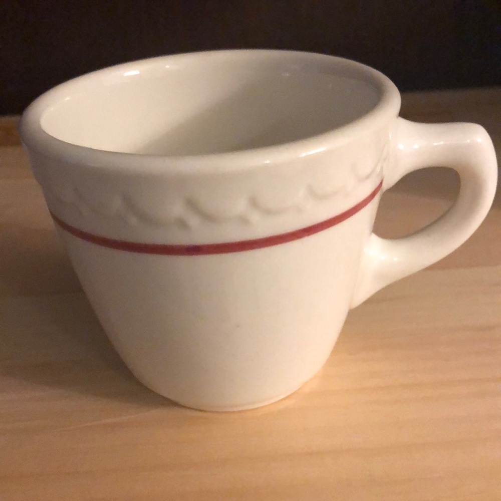 Syracuse China coffee mug